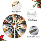 Merry Christmas - Personalized Cat Tree Skirt