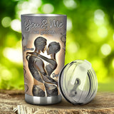 It's You & Me - Personalized African American Tumbler