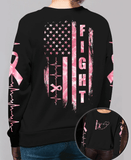 Never Give Up - Breast Cancer Awareness All Over T-shirt and Hoodie 0822
