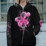 Roses Strength - Breast Cancer Awareness All Over T-shirt and Hoodie 0822