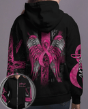 Breast Cancer Wing - Breast Cancer Awareness All Over T-shirt and Hoodie 0822