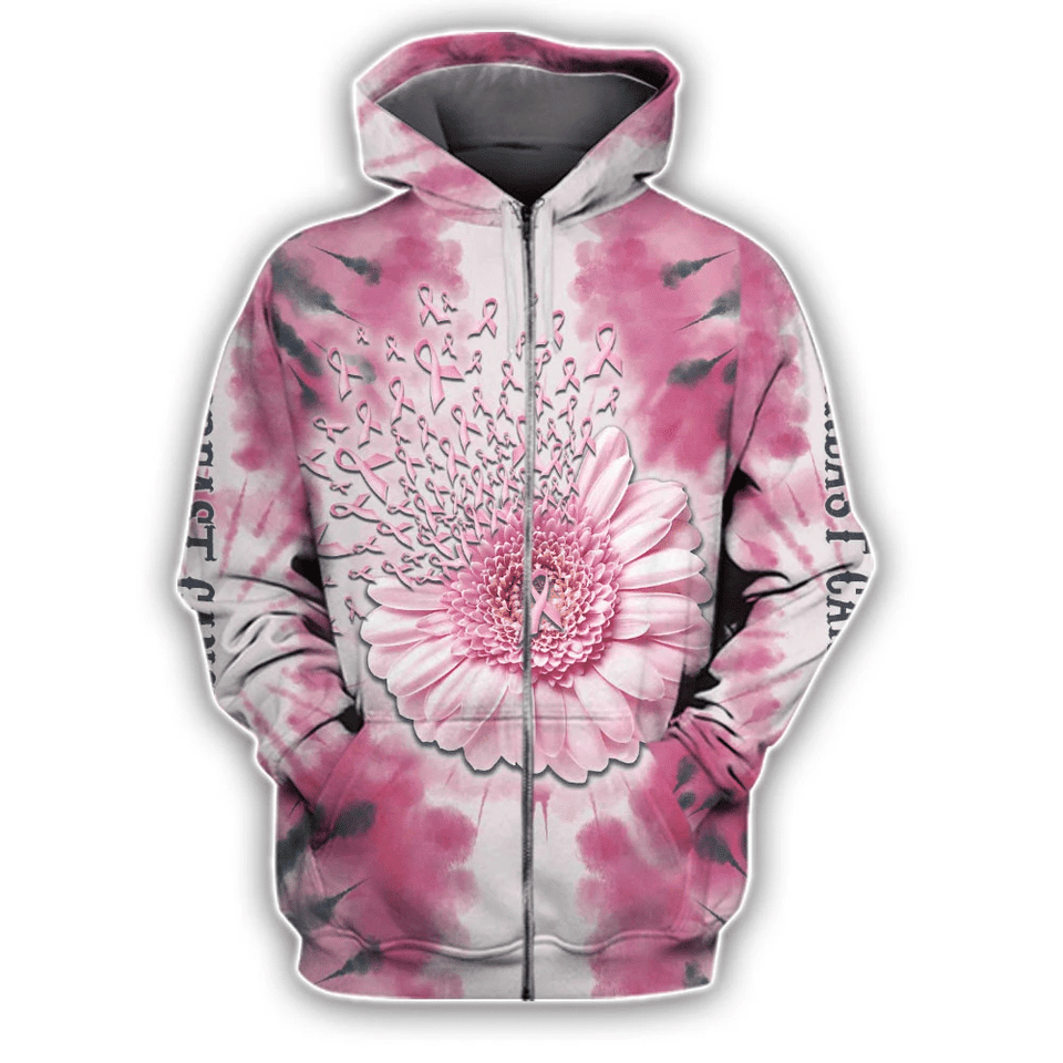 Daisy Pink Ribbons - Breast Cancer Awareness All Over T-shirt and Hoodie 0822