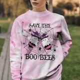Save The Boo Bees - Breast Cancer Awareness All Over T-shirt and Hoodie 0822