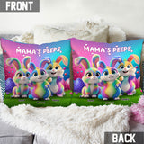 Grandma's Peeps - Personalized Grandma Throw Pillow