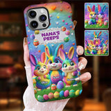 Grandma's Peeps - Personalized Grandma Full Print Phone Case