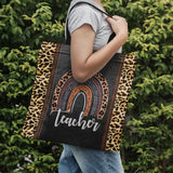 Teacher Cheetah - Teacher Tote Bag 0921