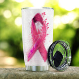 Femme noire - Gobelet de sensibilisation au cancer du sein 0822
