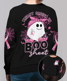 Breast Cancer Is Boo Sheet - Breast Cancer Awareness All Over T-shirt and Hoodie 0822