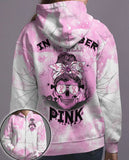 In October We Wear Pink - Breast Cancer Awareness All Over T-shirt and Hoodie 0822