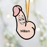 Couple Perfect Match - Personalized Couple Ornament