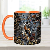 Stunning Horse - Personalized Horse Accent Mug