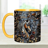 Stunning Horse - Personalized Horse Accent Mug