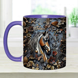 Stunning Horse - Personalized Horse Accent Mug