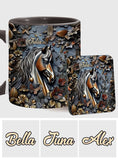 Stunning Horse - Personalized Horse Accent Mug