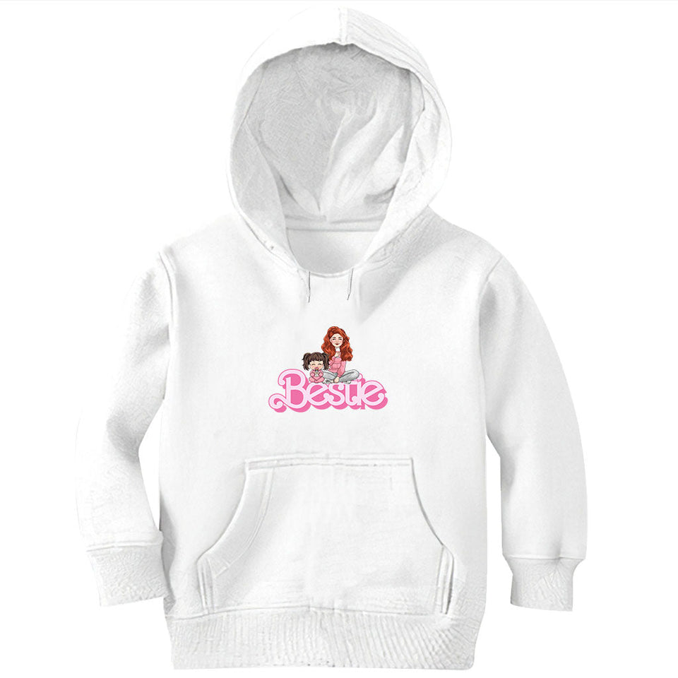 Besties Mommy & Daughters - Personalized Mother T-shirt And Hoodie