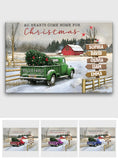 It's The Most Wonderful Time Of The Year - Personalized Family Canvas And Poster