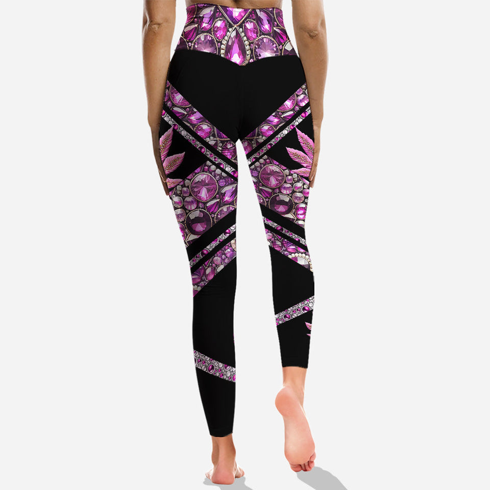 Stoner Chick - Personalized Weed Hoodie and Leggings