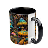 Magic Mushroom - Personalized Hippie Accent Mug