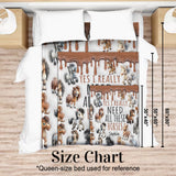 I Need All These Horses - Personalized Horse Blanket