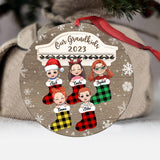 Our Grandkids 2023 - Personalized Grandma Ornament