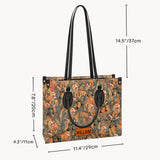Photo Inserted Hunter - Personalized Hunting Leather Handbag
