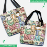 Cat Mom - Personalized Cat Tote Bag