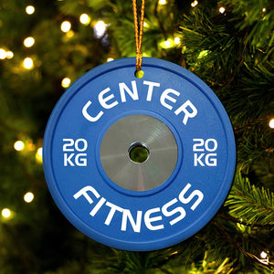 Center Fitness - Personalized Fitness Ornament