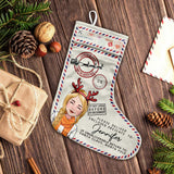 North Pole Express Santa Delivery - Personalized Family Christmas Stockings