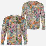 Floral Skeleton - Personalized Skull All Over Shirt