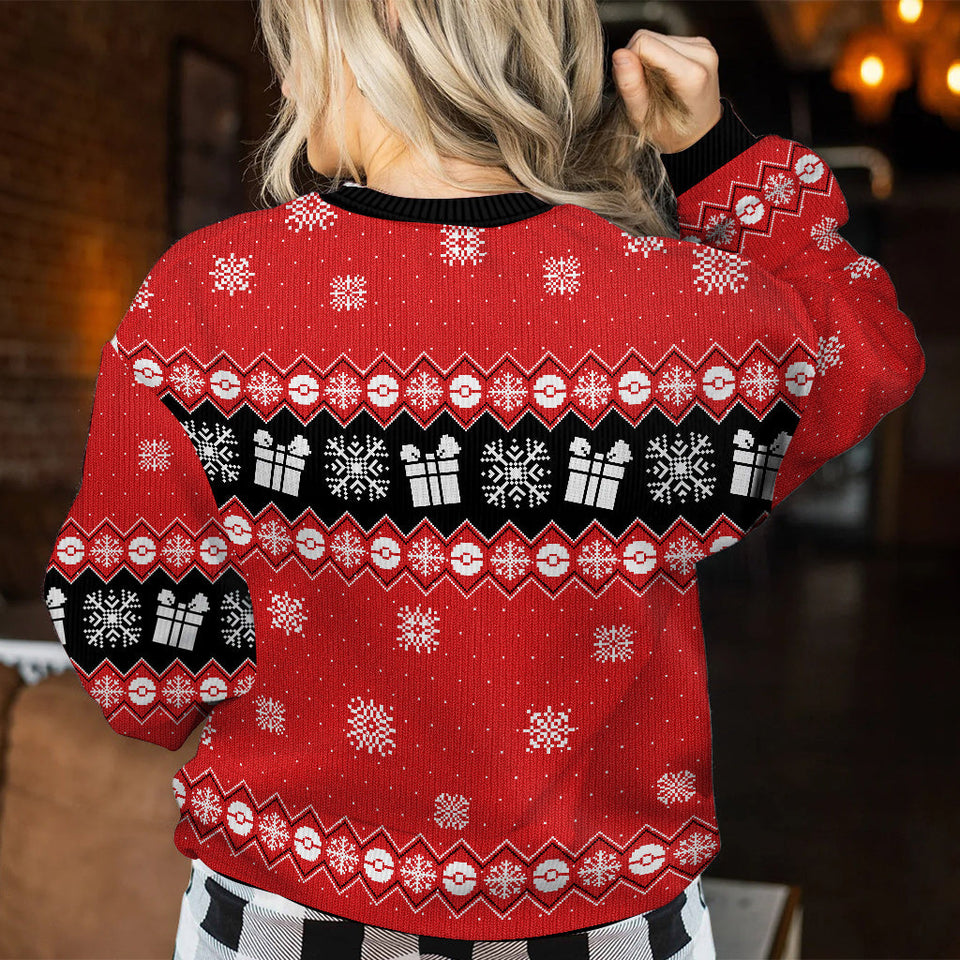 Best Mom Ever - Personalized Dog Ugly Sweater