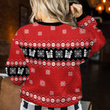 Best Mom Ever - Personalized Dog Ugly Sweater