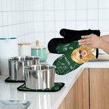 How Sweet It Is To Be Taught By You - Personalized Teacher Oven Mitts & Pot Holder Set