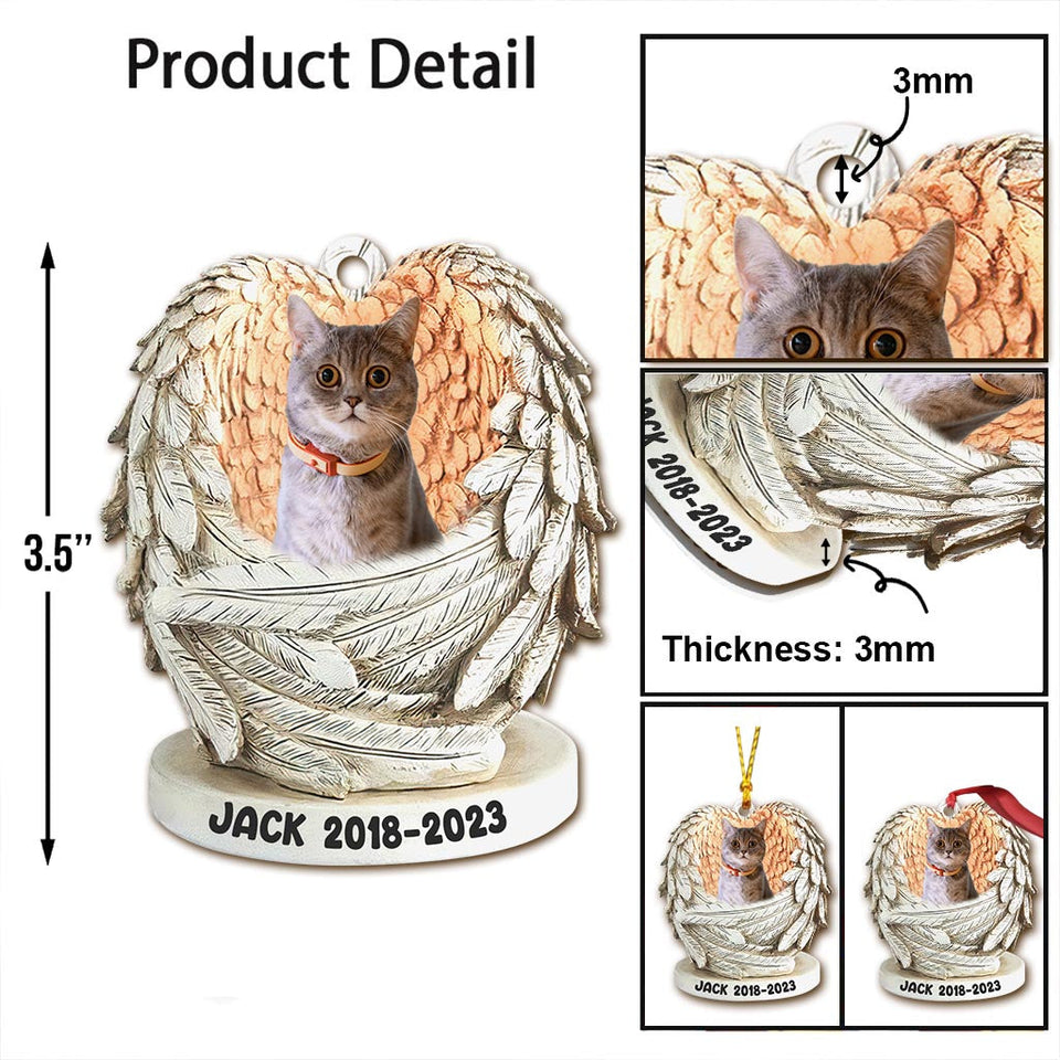 My Angel - Dog gift for who lose dog, who lose cat - Personalized Ornament