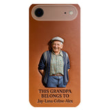 Together Always Case - Personalized Grandpa 3D Embossed Leather Phone Case