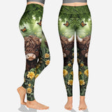 Baby Highland Cow - Personalized Highland Cow Hoodie and Leggings