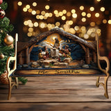 Deep Listening - Personalized Christian Wooden Bench