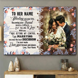Meeting You Was Fate - Personalized Couple Poster