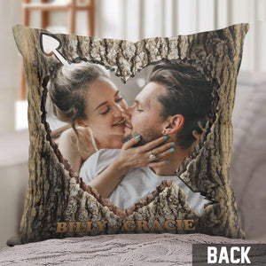 I'll Write Your Name - Personalized Couple Throw Pillow