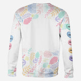 This Grandma Wears Her Heart On Her Sleeve - Personalized Grandma All Over T-shirt And Hoodie