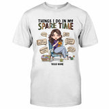 Things I Do In My Spare Time - Personalized Crocheting T-shirt and Hoodie