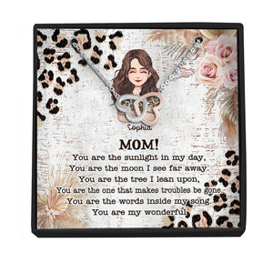 I Love You - Personalized Mother's day Mother Necklace