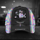Love Bowling Cap With Printed Vent Holes