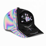 Love Bowling Cap With Printed Vent Holes