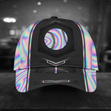 Love Baseball Cap With Printed Vent Holes