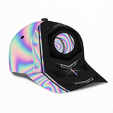 Love Baseball Cap With Printed Vent Holes