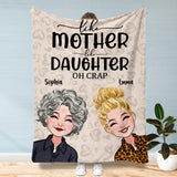 Like Mother Like Daughter - Personalized Mother's Day Mother Blanket