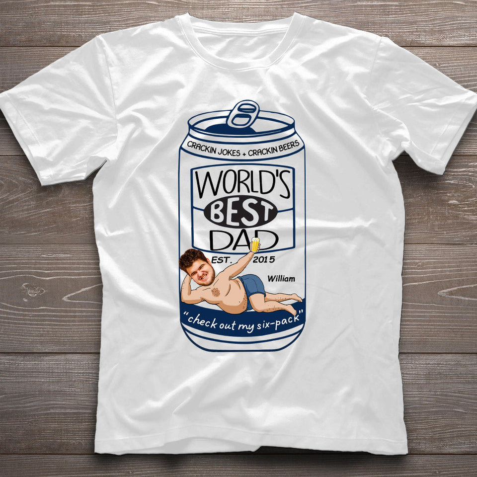 World's Best Dad - Personalized Father T-shirt and Hoodie