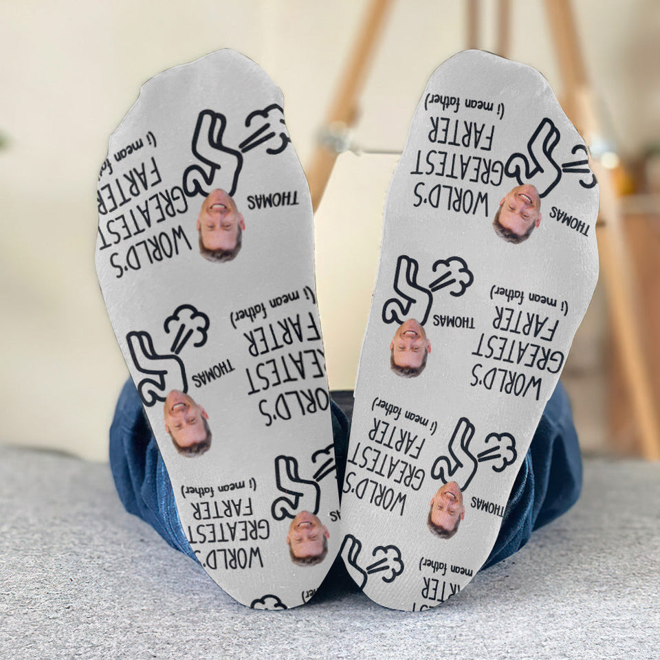 World’s Greatest Farter - Personalized Father Socks