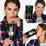 Best Grandpa By Par - Personalized Grandpa Tumbler