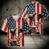 Freedom Golf Flag - Personalized Independence Day Hawaiian Shirt